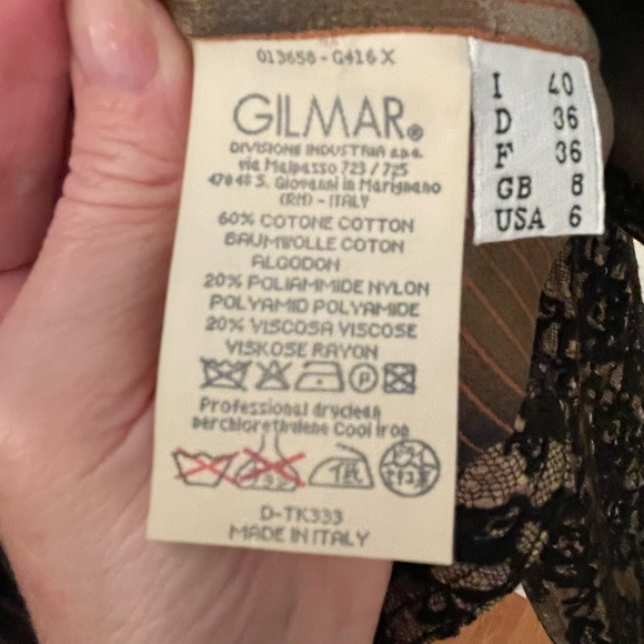 Vintage Christian Lacroix Short Lace Blazer Jacket Size 40 EU 6 US - Picture 10 of 12